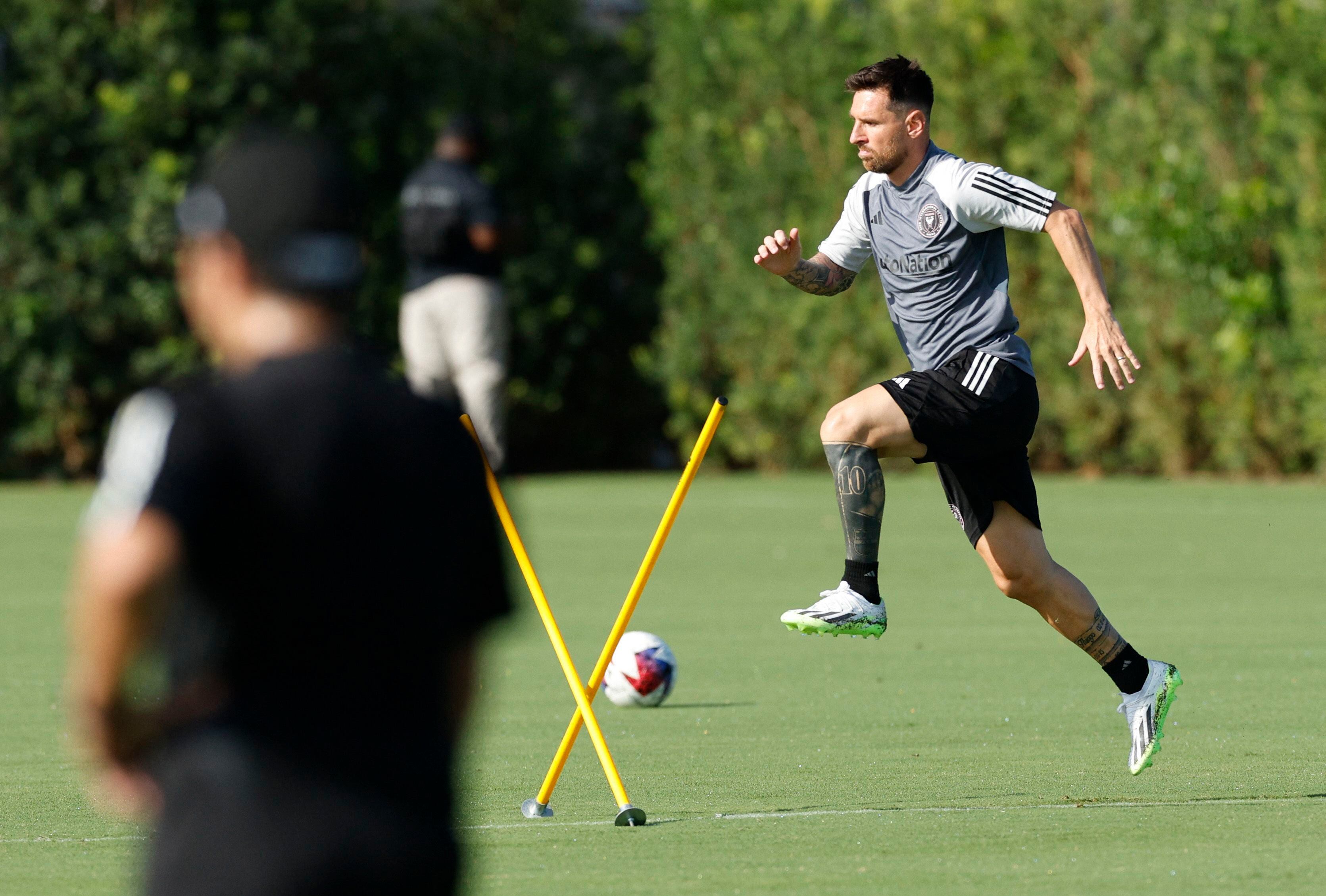 Inter Miami ya disfruta del rédito económico que la presencia de Messi le dará al club con la venta de entradas (Foto: Reuters)