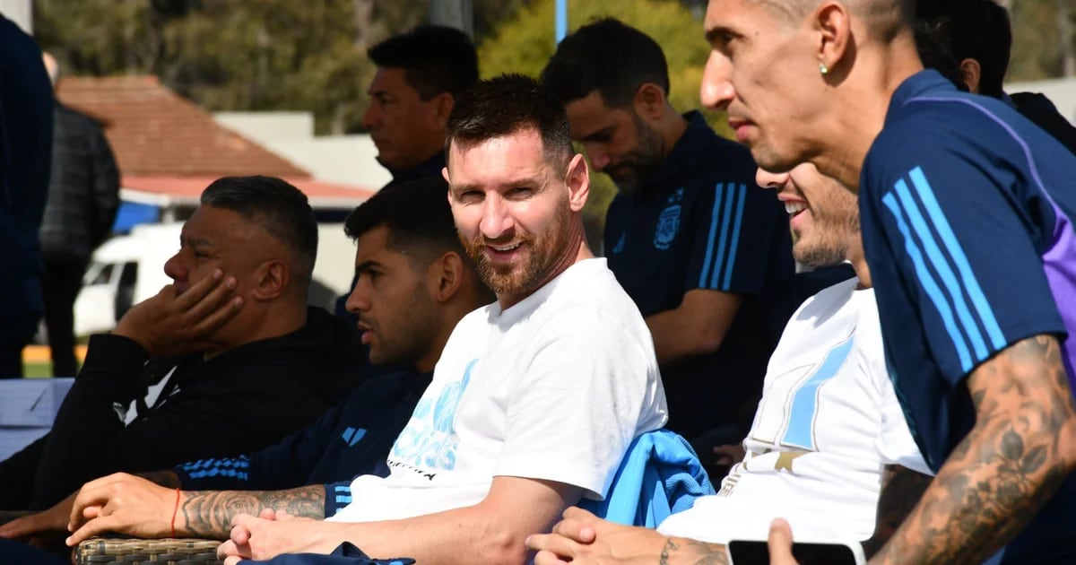 Messi did not participate in the Argentine national team’s final training session before traveling to Bolivia