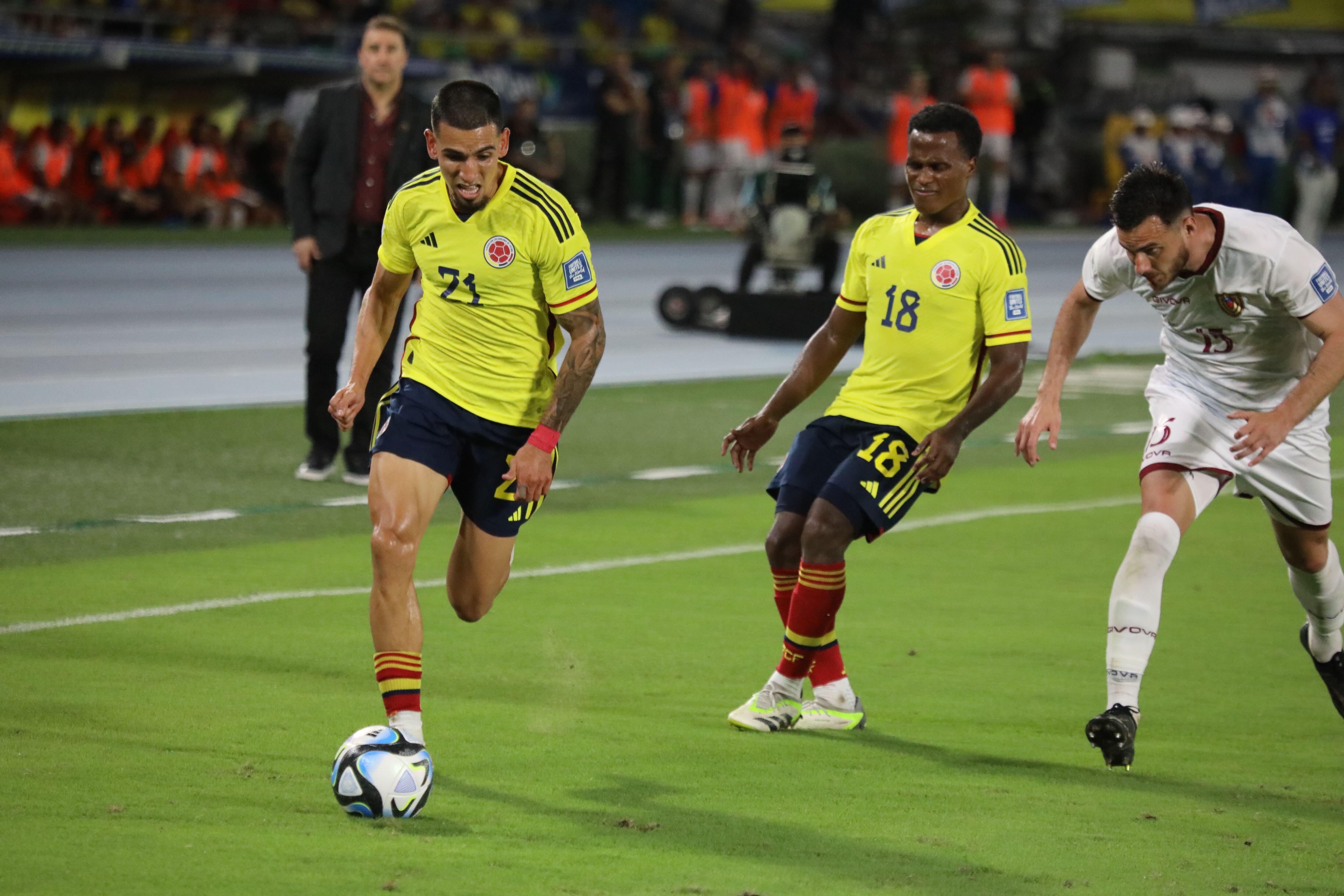 Partidos de la selección Colombia en noviembre