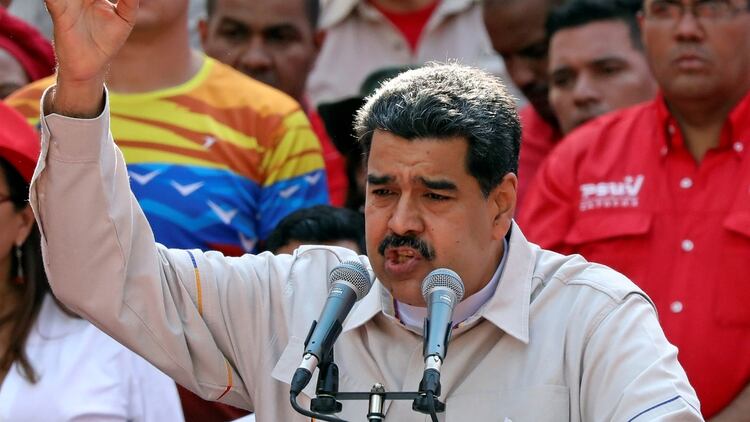 La cercanía de Maradona con Maduro es de todos conocida (Foto: Reuters)