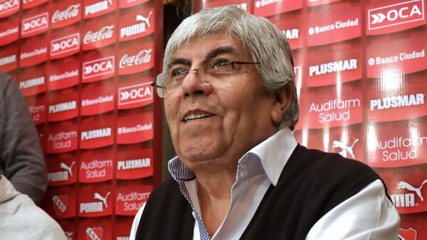 OCA es auspiciaste de Independiente, club presidido por Hugo Moyano  (NA)