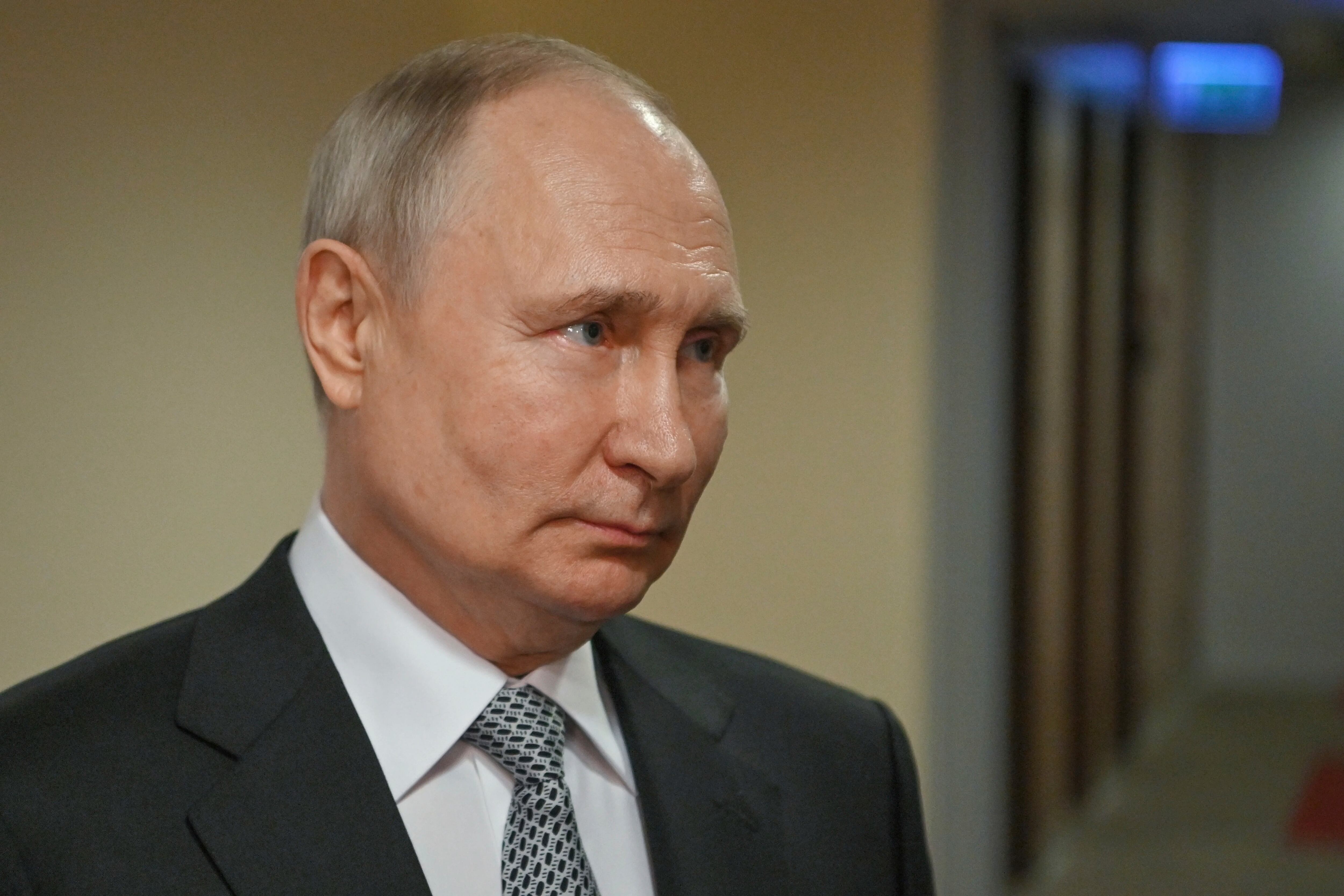 El presidente ruso Vladimir Putin (Alexander Kazakov, Sputnik, Kremlin Pool Photo via AP)