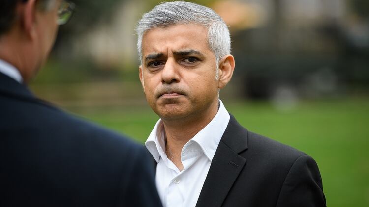 El alcalde de Londres Sadiq Khan (Getty Images)