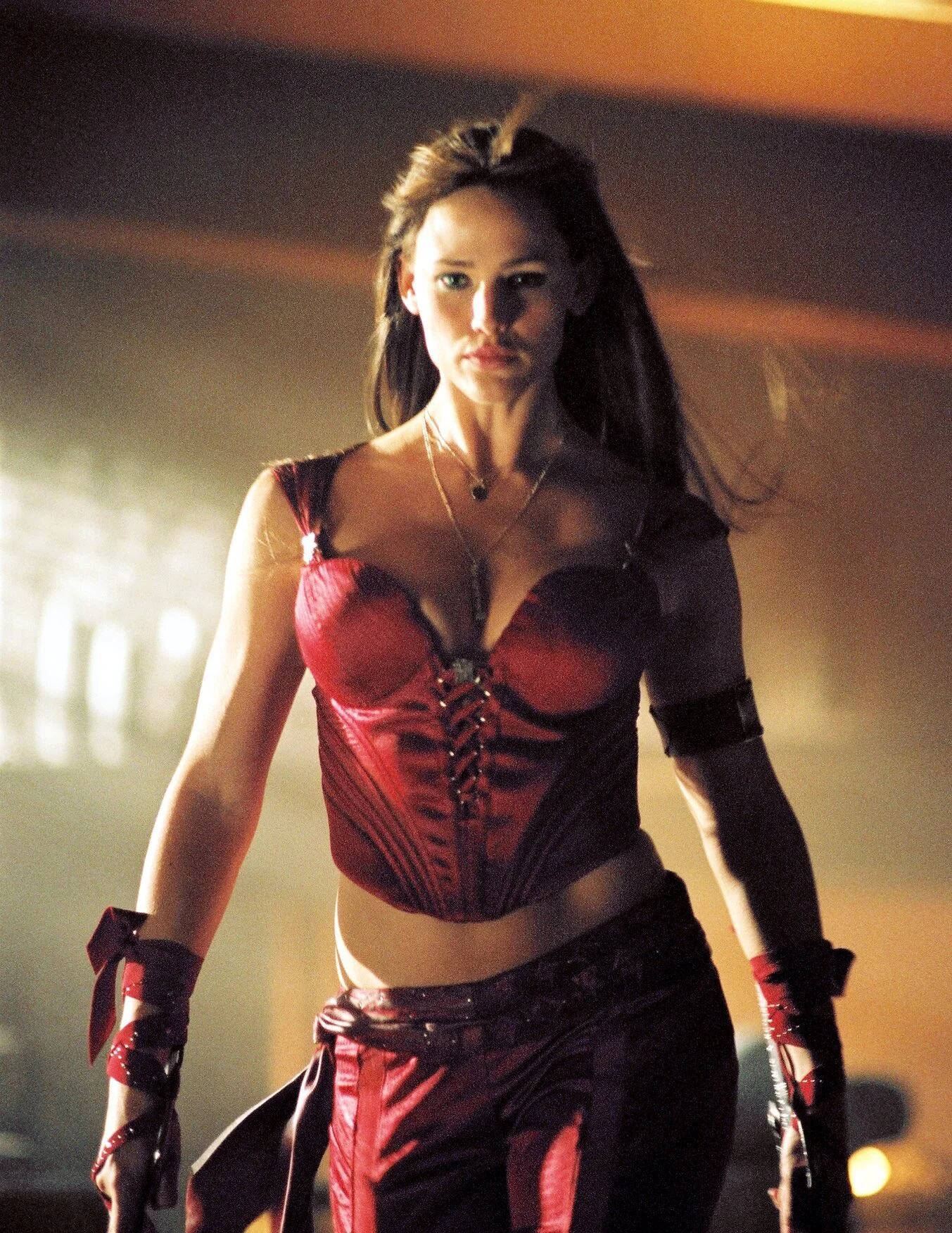 Jennifer Garner protagonizó Daredevil en el 2003 junto con Ben Affleck. (20th Century Fox)
