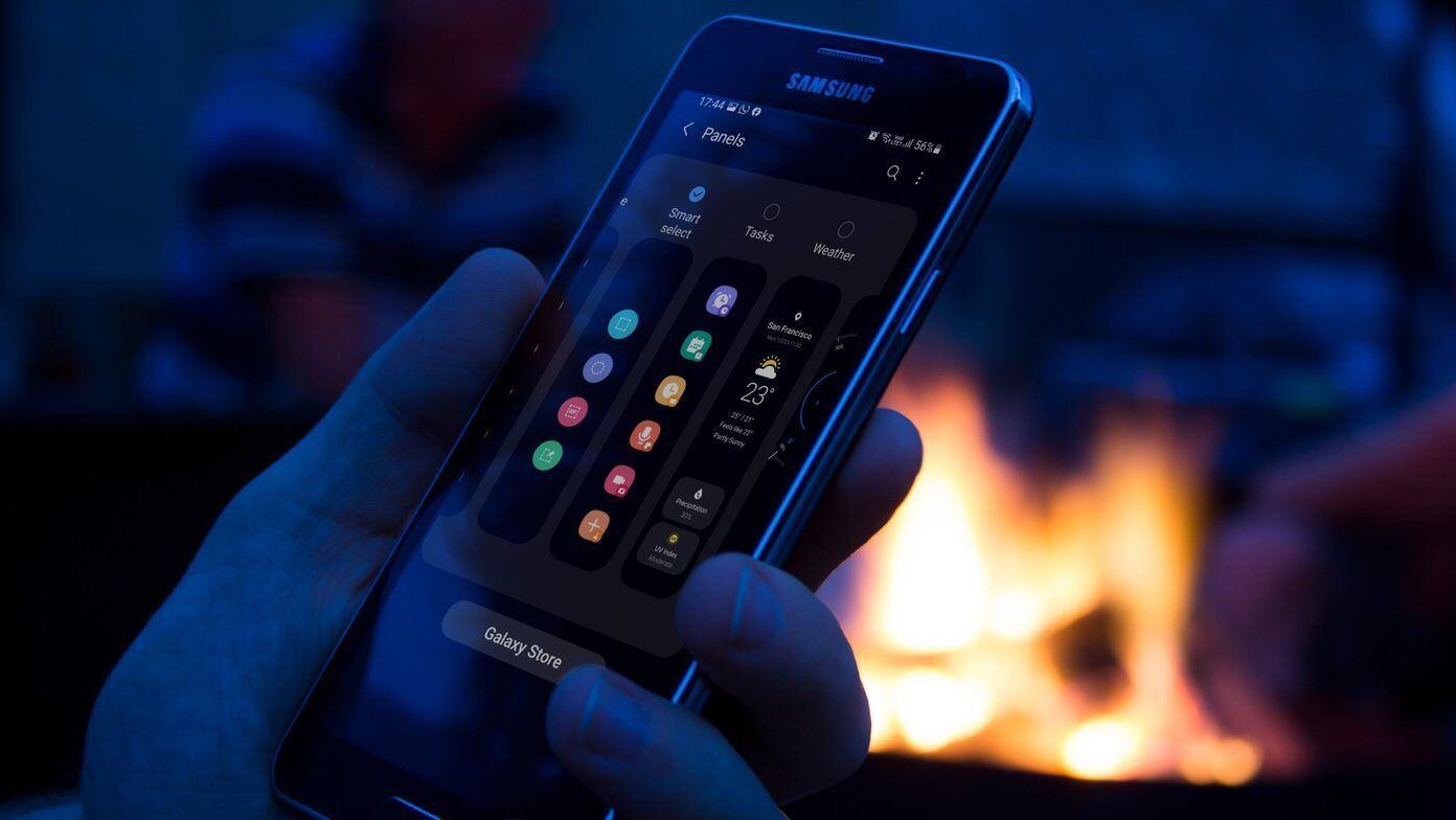 Los Paneles Edge de los celulares Samsung permiten el acceso directo a aplicaciones y herramientas especiales solo con deslizar un dedo. (Guiding Tech)