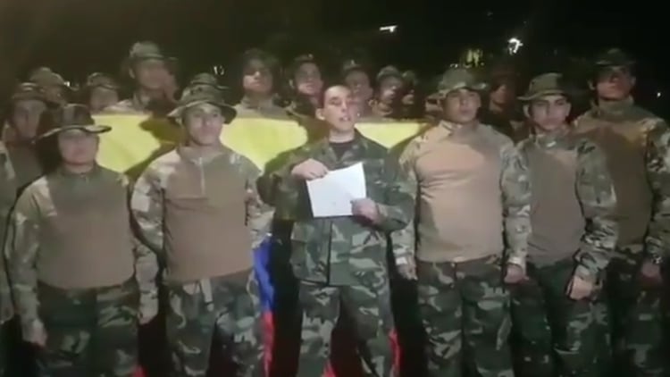 Desde Perú, militares venezolanos retirados desconoció el gobierno del dictador Maduro