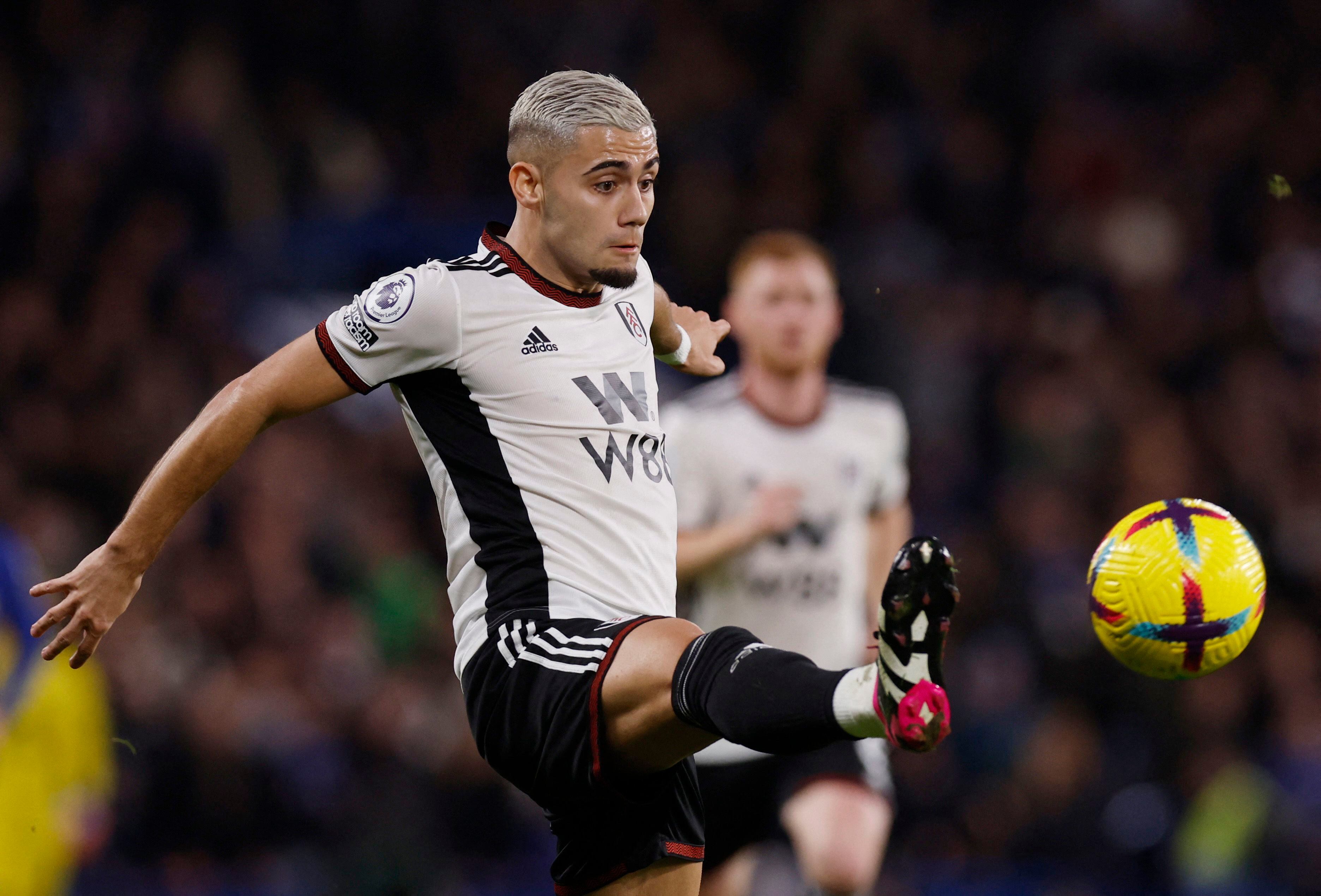 Andreas Pereira lleva 3 goles y 6 asistencias en 29 partidos con el Fulham en esta temporada (Reuters/Andrew Couldridge)