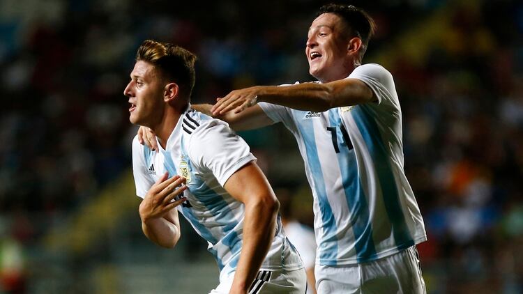Argentina clasificó al salir segundo del Sudamericano Sub 20 disputado en Chile (FOTO: Pablo Vera-Lisperguer – Xpress Media)