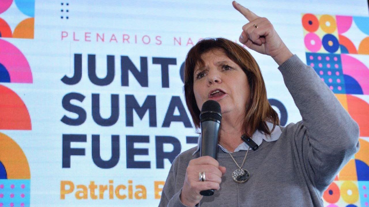 Patricia Bullrich en Mar del Plata