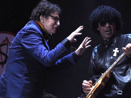 Charly García en el Orfeo de Córdoba. 
