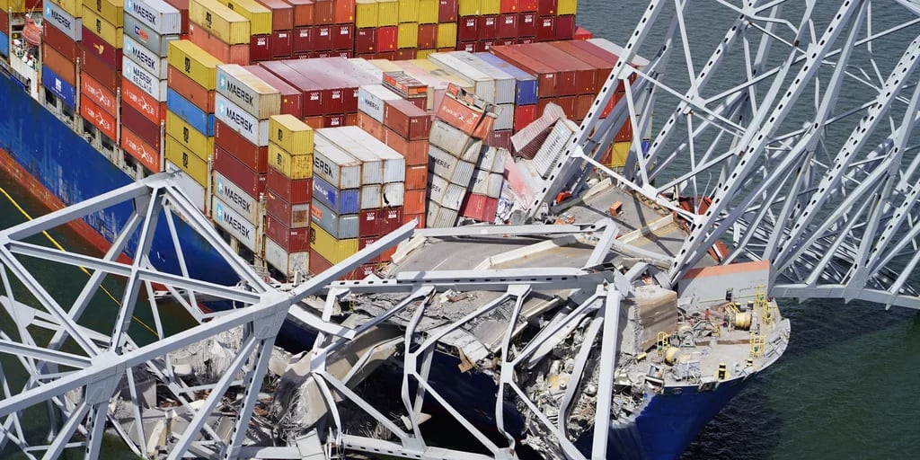 Crisis económica, desvío de rutas y congestión en puertos: las graves consecuencias del colapso del puente de Baltimore