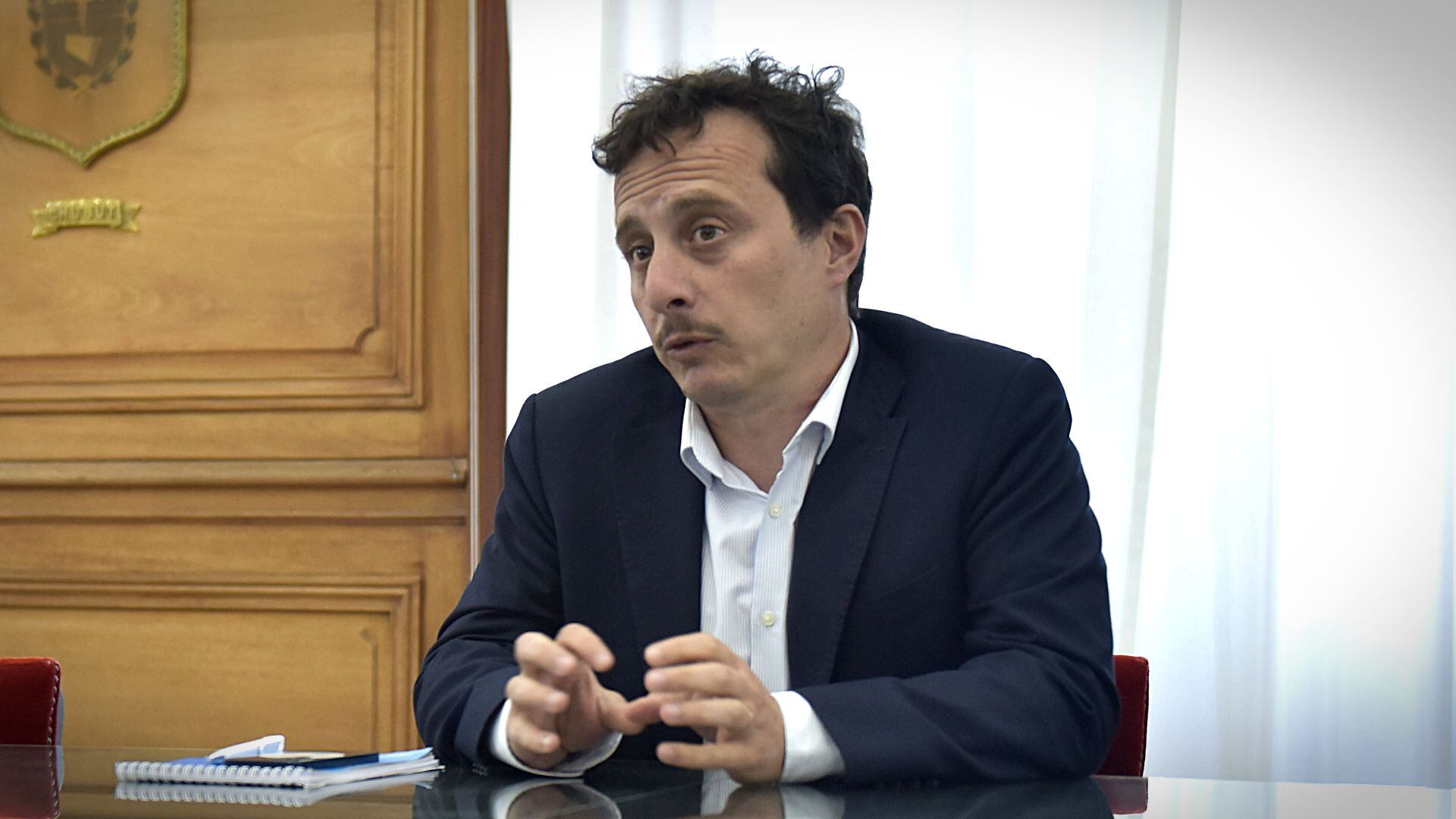 Marcos Schiavi aclaró que las 22.30 es el horario previsto, aunque se puede anticipar si hay tendencias firmes