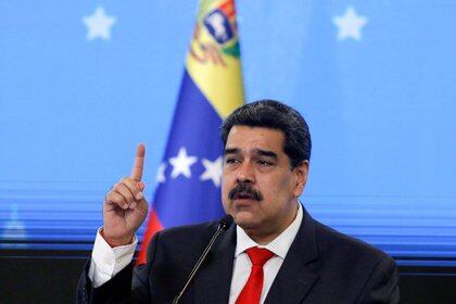 El presidente de Venezuela, Nicolás Maduro, en una conferencia de prensa en Caracas. 8 de diciembre de 2020. REUTERS/Manaure Quintero
