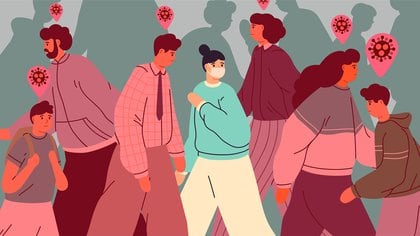 Los impactos de la pospandemia en la salud mental La atención debe ser aún mayor en el caso de las poblaciones vulnerables ante estos trastornos, como son los niños y adolescentes, pacientes en general con problemas de salud mental ya diagnosticados, pacientes que padecen la enfermedad COVID-19 y los profesionales de la salud.
(Shutterstock)