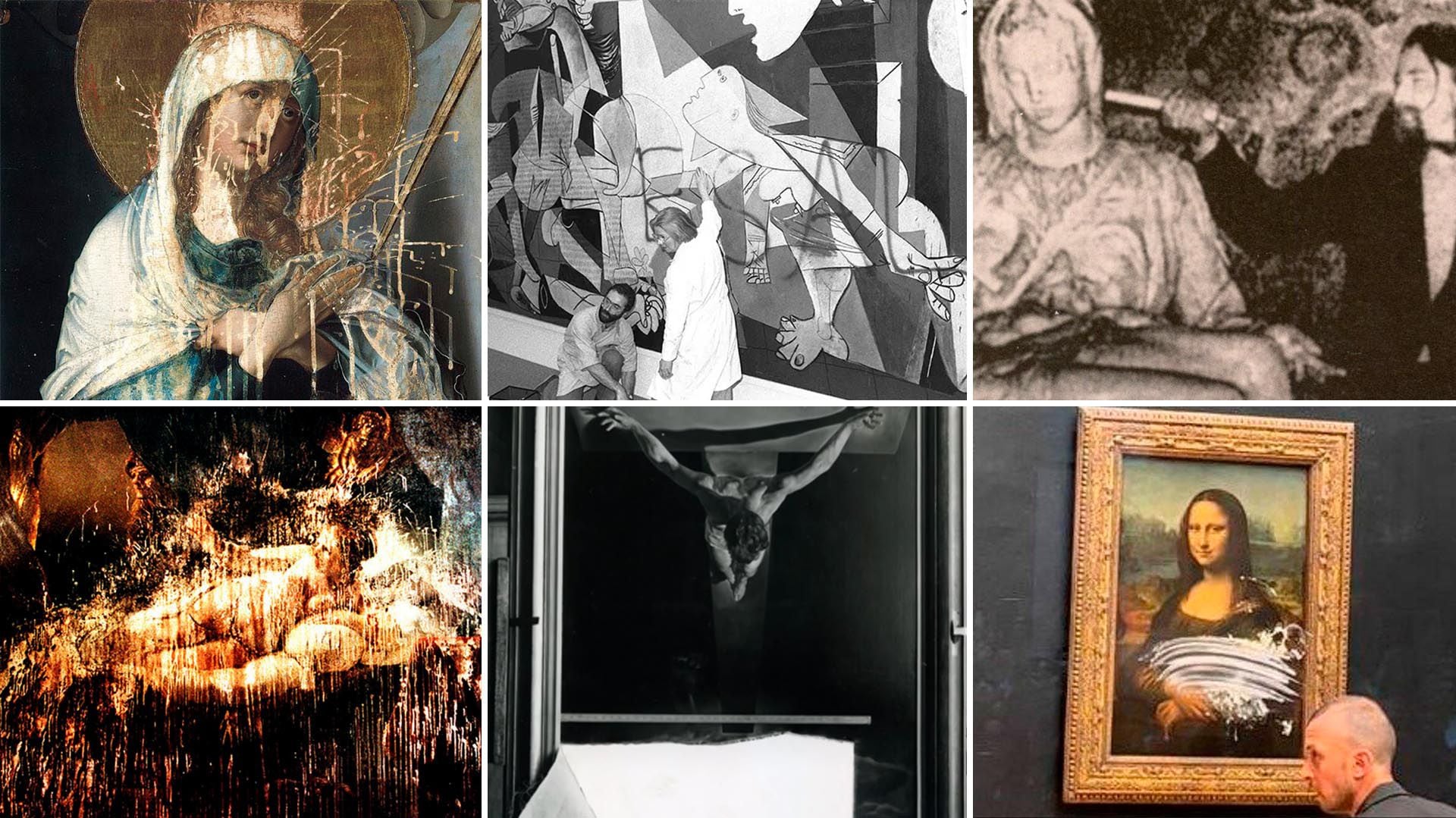 Del tortazo a “La Gioconda” al destructor serial de cuadros: una historia  de los atentados contra grandes obras de arte - Infobae, image size:1920x1079