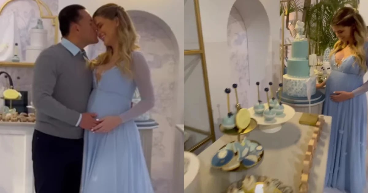Brunella Horna and Richard Acuna’s baby shower photos and videos: Heir to be called Alessio