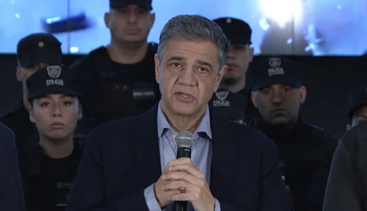 Jorge Macri habló sobre los incidentes durante la protesta de organizaciones sociales