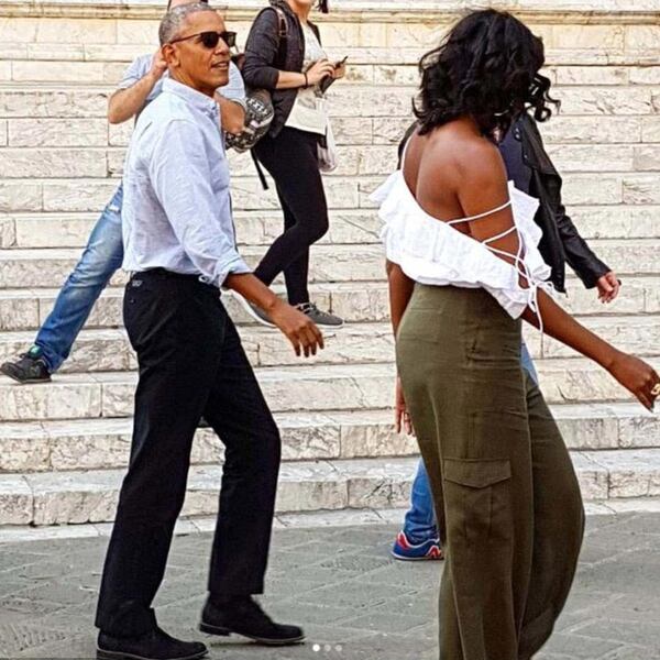 El Descuido Sexy De Michelle Obama Infobae 