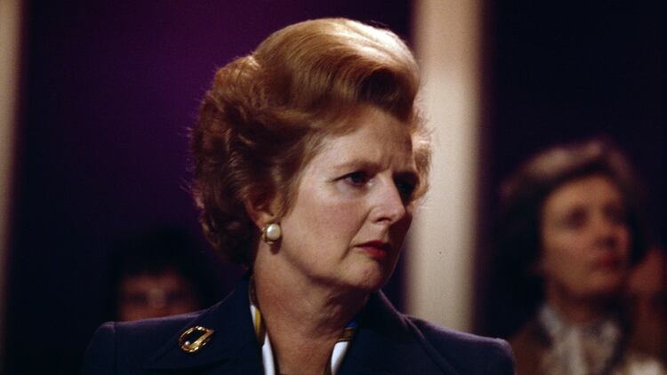 Margaret Thatcher estableció vínculos personales que no parecían encajar con su perfil conservador pro estado de derecho. (ITV/Shutterstock)