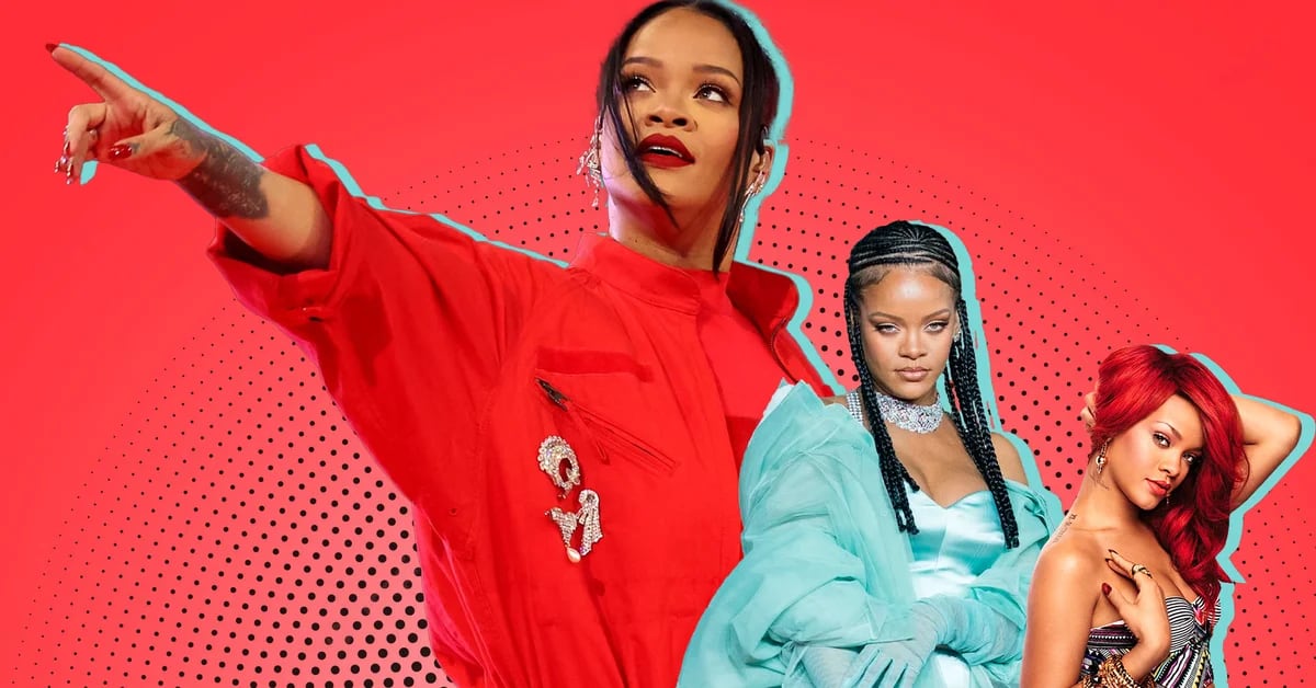 Rihanna’s musical transformation in photos to show off her adorable baby on TikTok