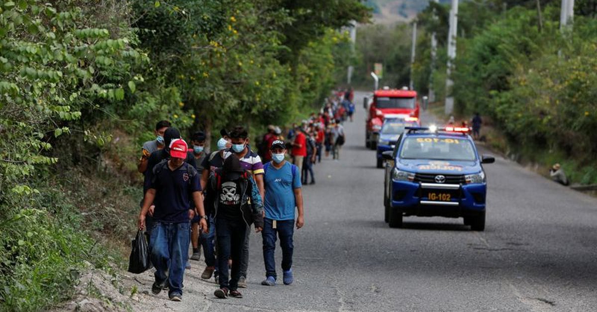 Mexico refuses vigilance on the frontier with Guatemala a potential arrival of migrants from Honduras