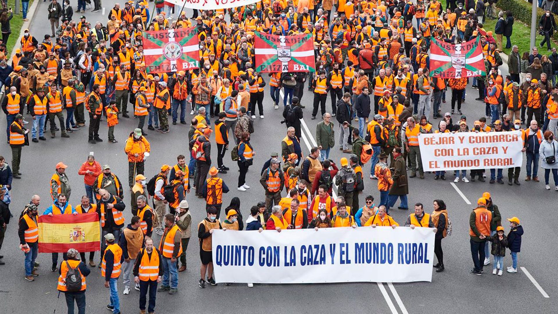 gli agricoltori dimostrano