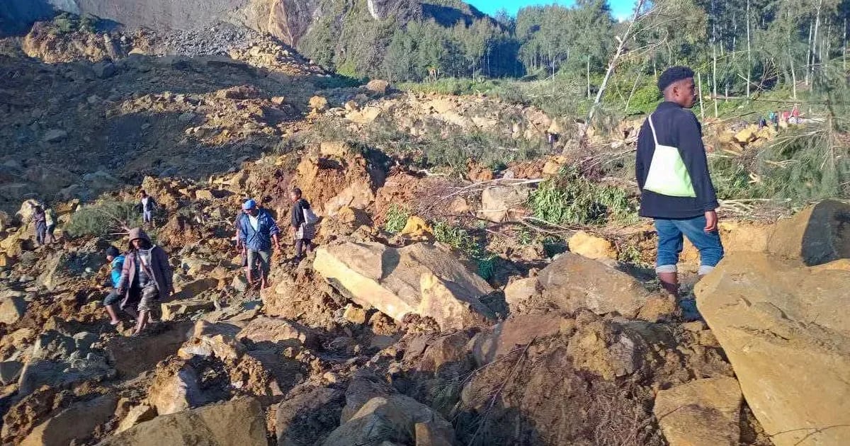 At least 100 folks died after a landslide in Papua New Guinea