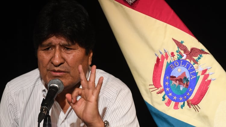 Evo Morales en Buenos Aires (Maximiliano Luna)
