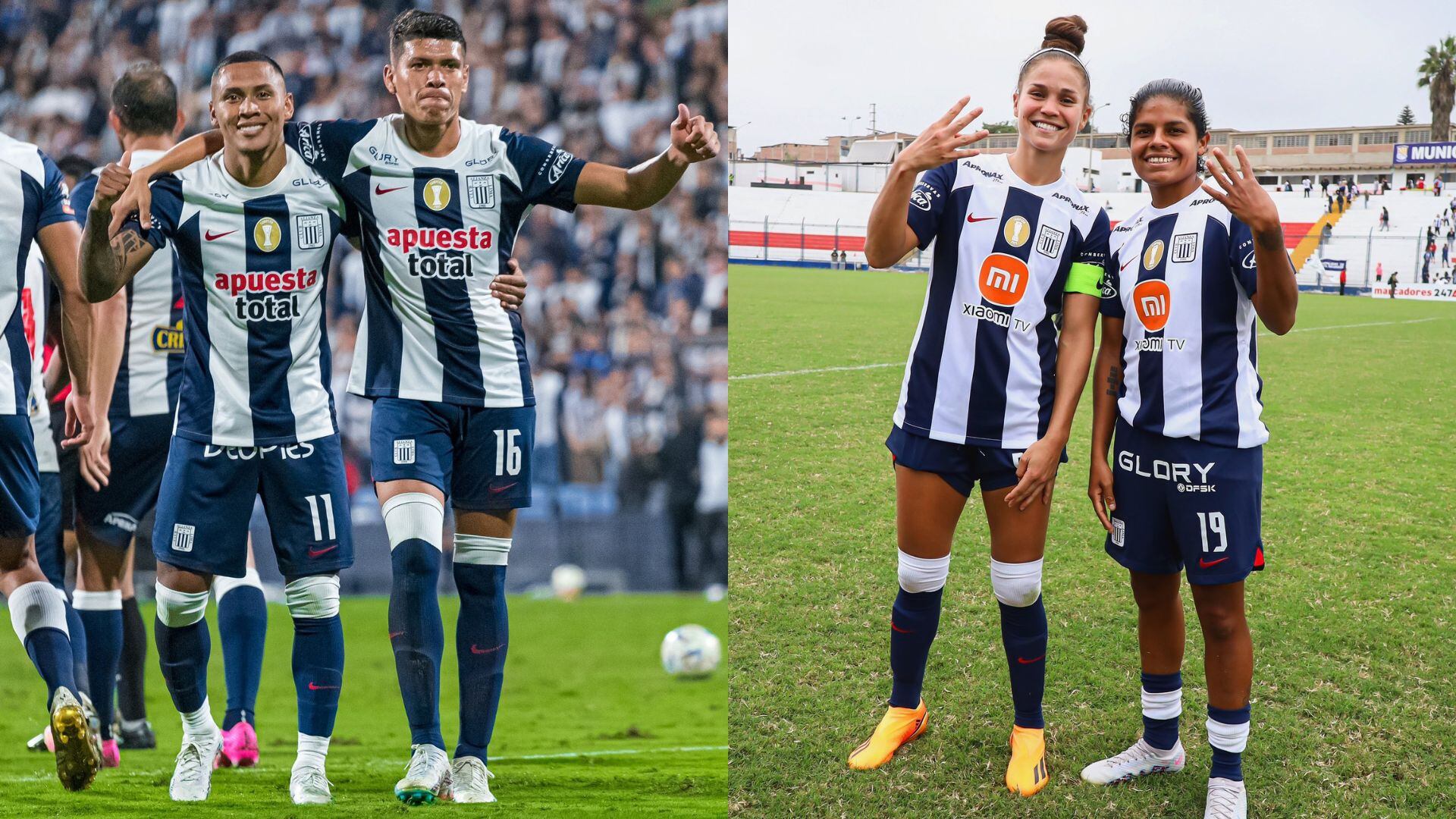Alianza Lima publicó en sus redes sociales el Combo Blanquiazul para que sus hinchas puedan asistir a los dos encuentros. (Club Alianza Lima/ Club Alianza Lima femenino)