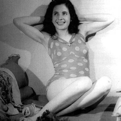 Eva Duarte en 1939. Fotografía de Annemarie Heinrich.