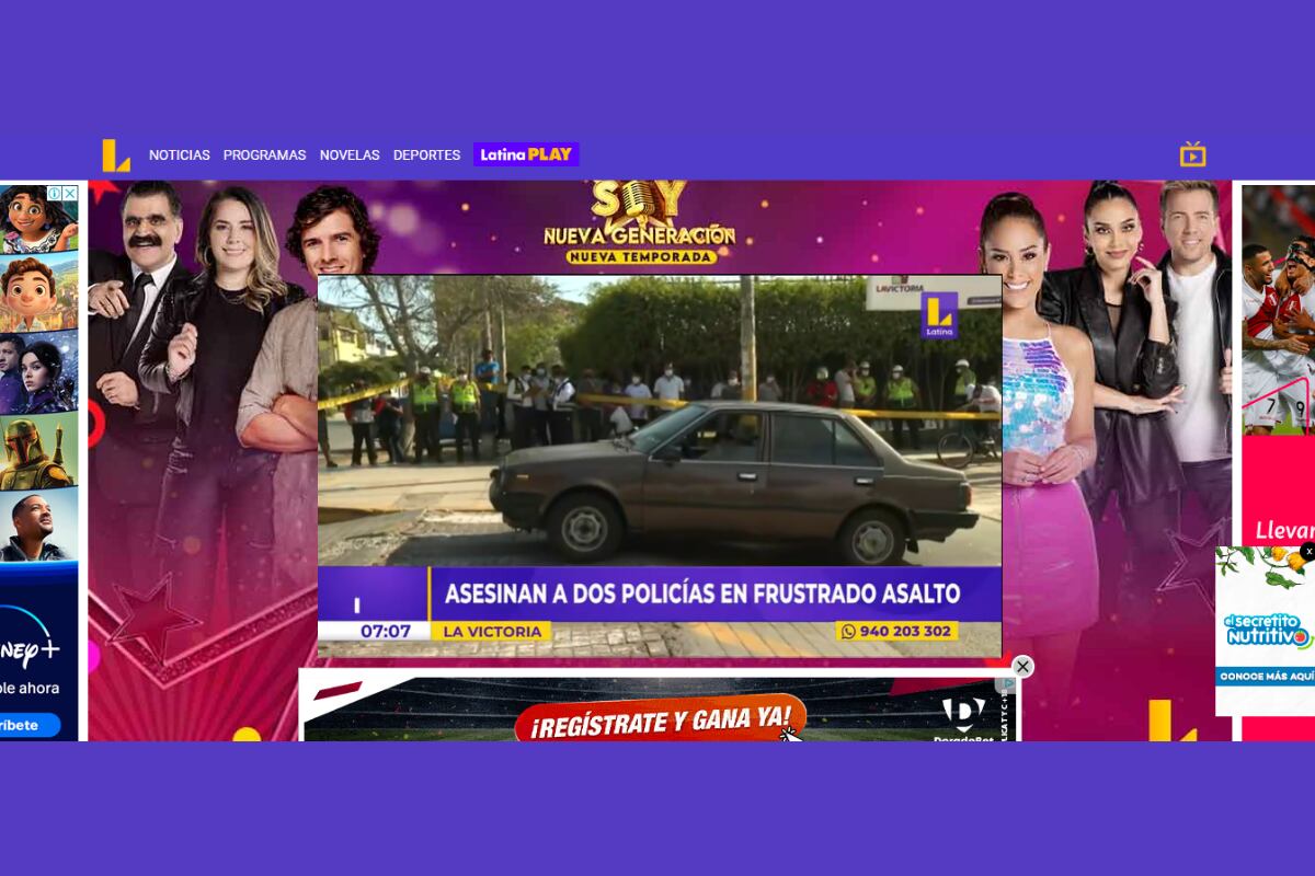 Ver Latina TV en vivo por Internet.