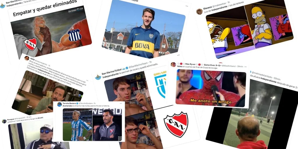 Estallaron los memes por la definición de la Zona A de la Copa de la Liga: “Colidios”, Boca Predio, Tevez e Independiente, los elegidos