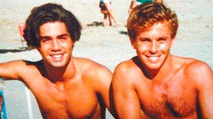 Ricky Fort y Guido Süller en la playa (@arg_beauty)