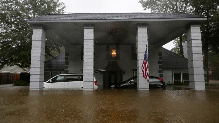 Inundaciones en Texas (Godofredo A. Vásquez/Houston Chronicle via AP)