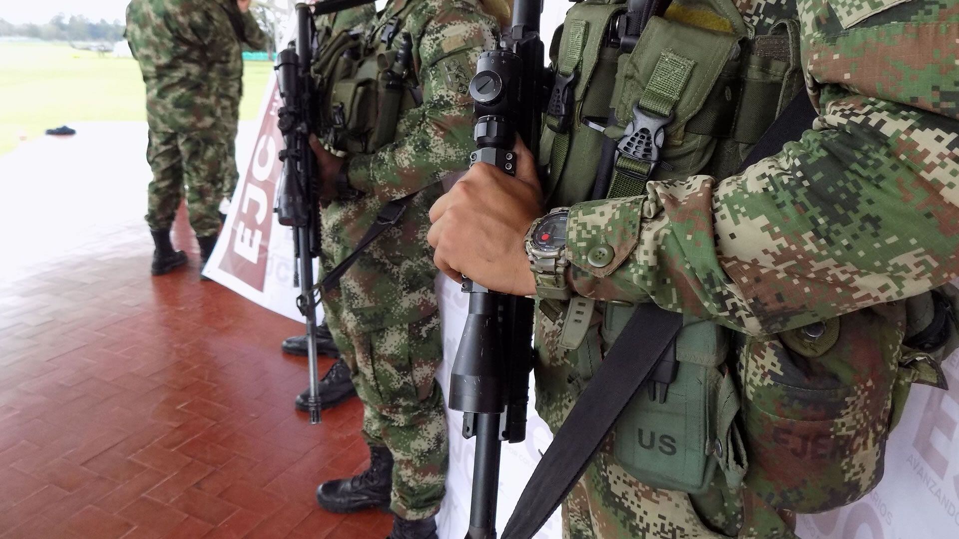 Soldados del Ejército en Colombia - Foto: Colprensa.