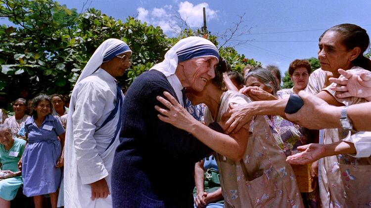 La Madre Teresa de Calcuta en El Salvador (AFP)