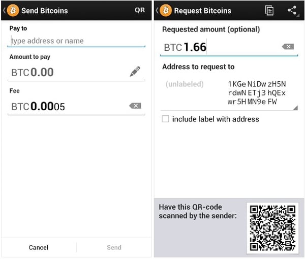 Los monederos se pueden usar para almacenar y pagar servicios o productos con bitcoins (Bitcoin.org)