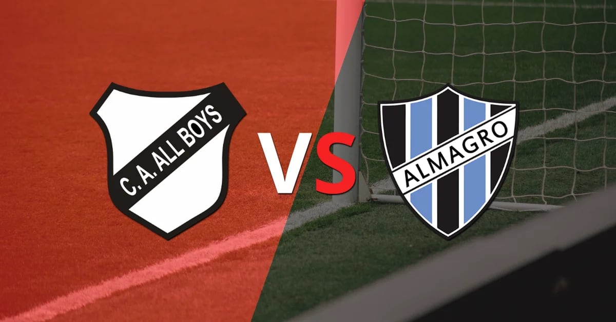 The second half starts scoreless between All Boys and Almagro