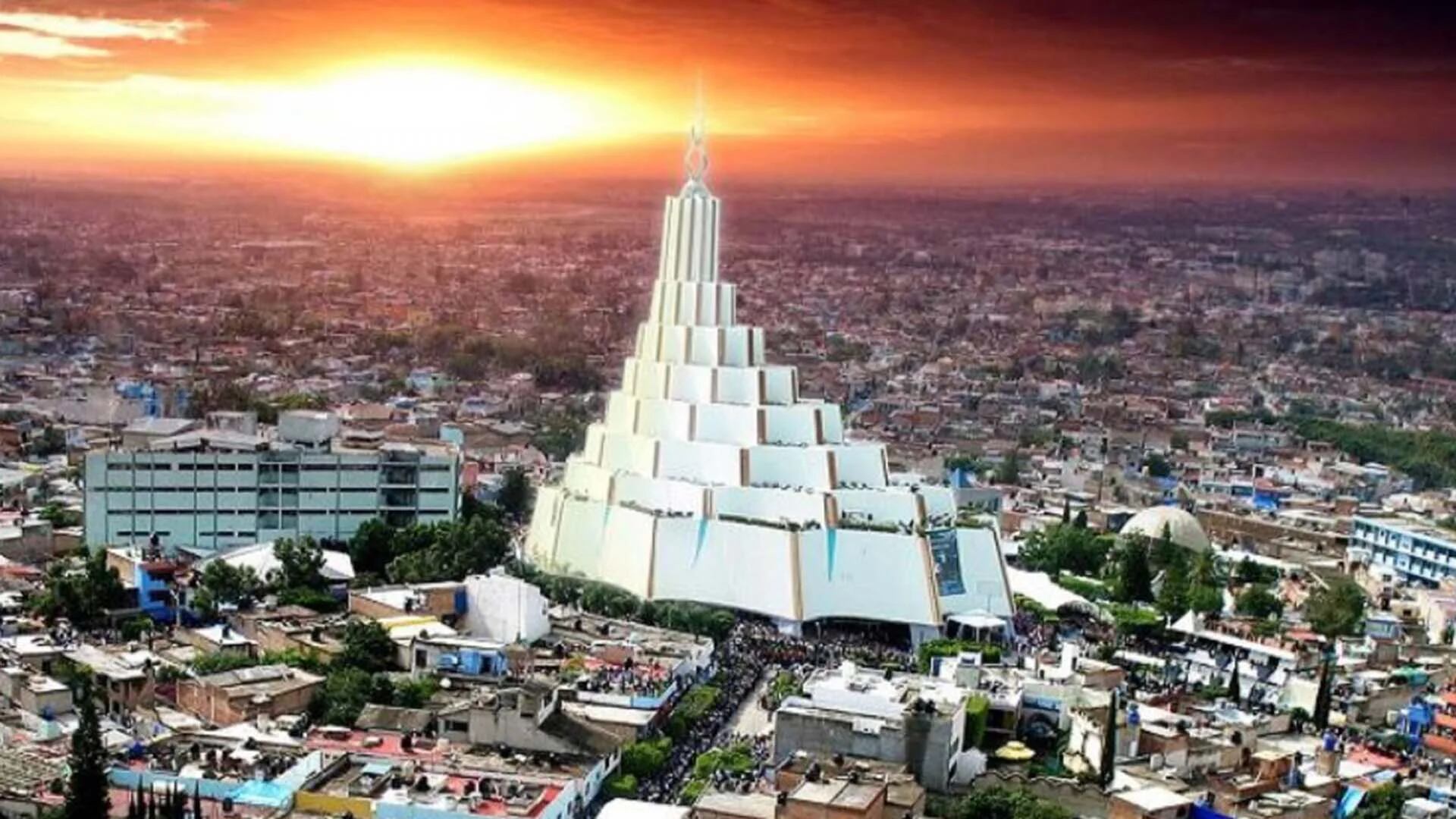 El templo de la Luz del Mundo en Guadalajara, su sede principal (Foto: Archivo)