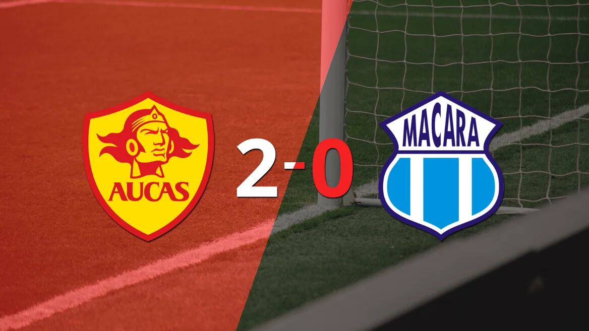 En su casa, Aucas derrotó por 2-0 a Macará