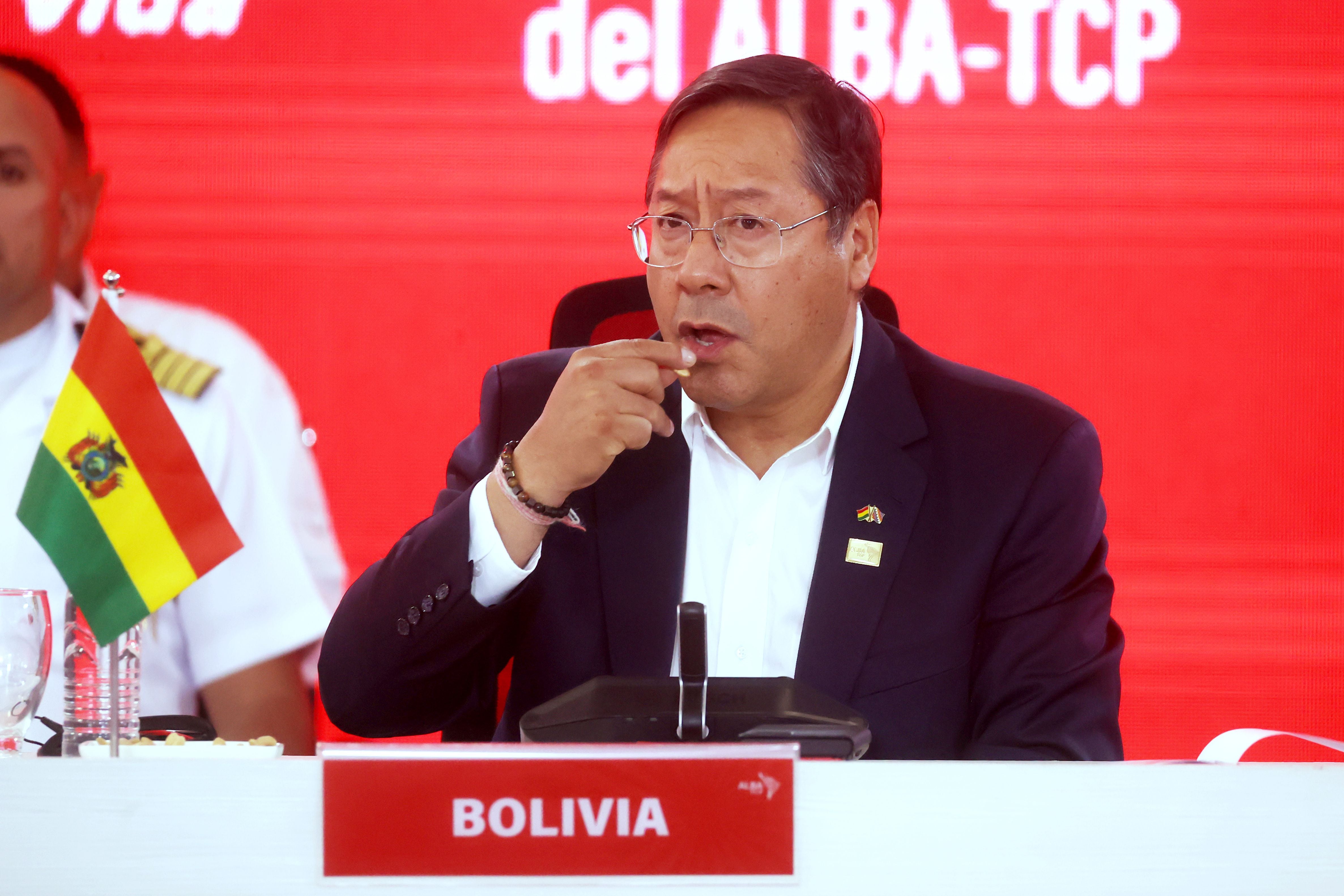 El presidente de Bolivia, Luis Arce. EFE/ Miguel Gutiérrez