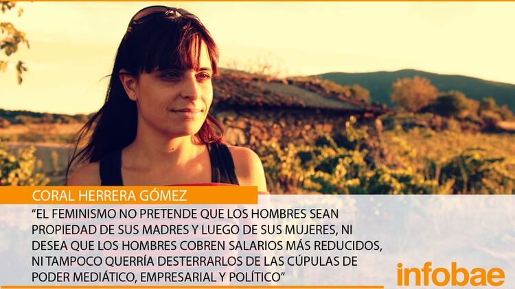 La autora Coral Herrera Gómez critica el amor romántico y propone un amor compañero, sin machismo y a varones que se animen a disfrutar de los afectos y la sexualidad. 