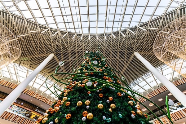En Beijing, China, ya está todo listo para recibir la Navidad