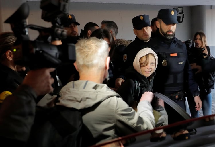 Greta Thunberg en Madrid (REUTERS/Juan Medina)