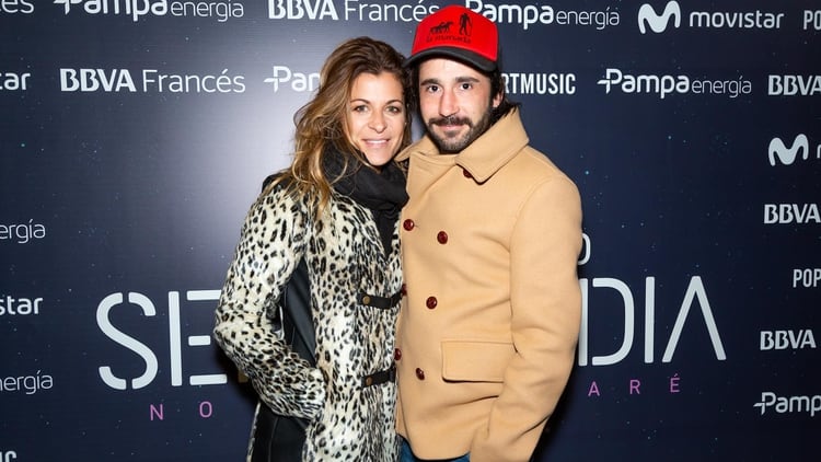 Eugenia Tobal y su novio, Francisco García Ibar