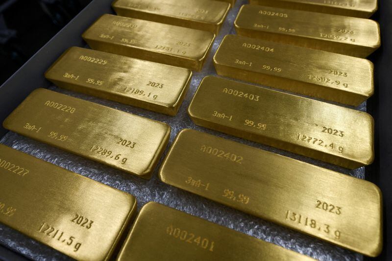 Una parte menor, pero no menos importante, son las reservas en oro, las cuales representan en la actualidad algo más del 12% de las reservas brutas en el BCRA. Son 61,7 toneladas (Reuters)
