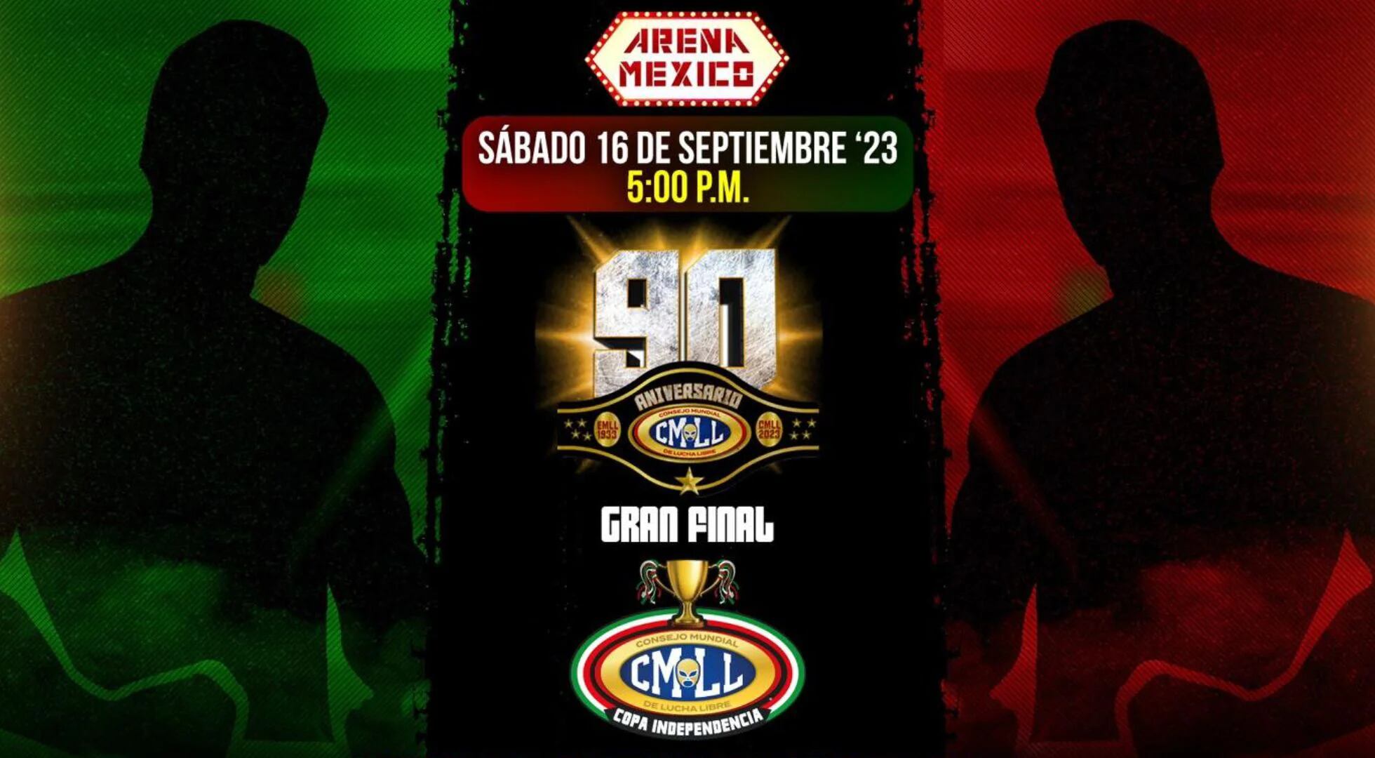 ¡La espera terminó! 90 aniversario del CMLL: fecha, lugar y todo lo que tienes que saber