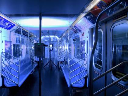 Luz ultravioleta: la nueva tecnología que prueba el Metro de Nueva ...