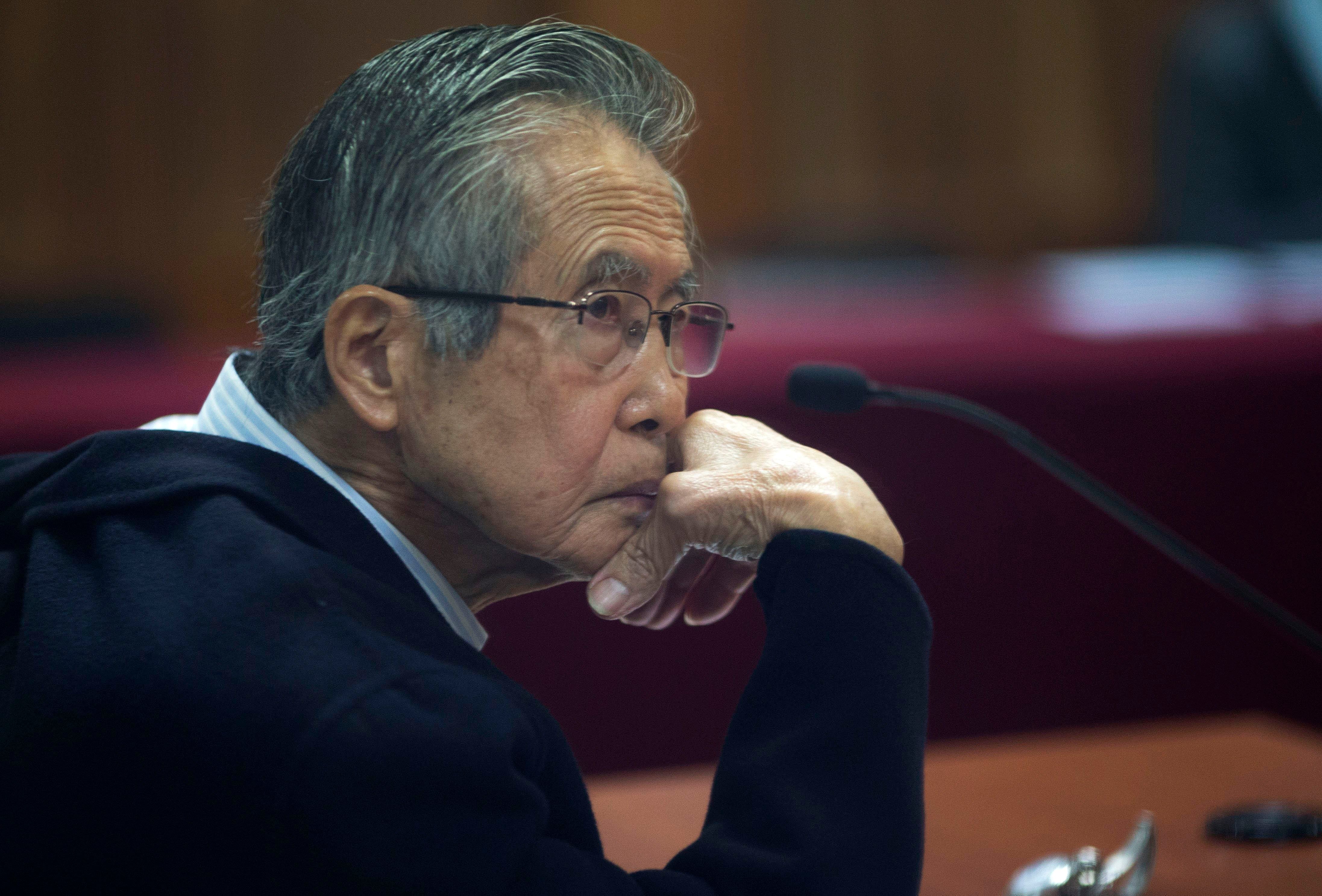 Fujimori cumple una sentencia de 25 años de cárcel por abusos a los derechos humanos. Foto: EFE