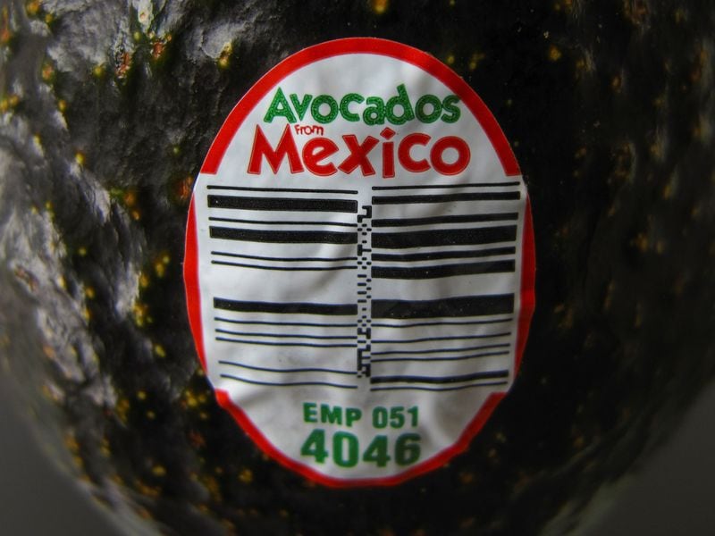 FOTO DE ARCHIVO-Un aguacate importado de México, en esta foto ilustrativa en Encinitas, California, Estados Unidos. 3 de junio de 2019.  REUTERS/Mike Blake
